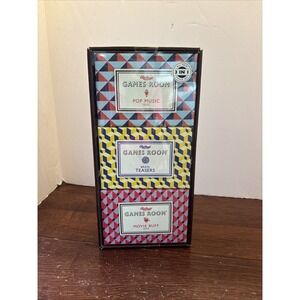 Ridley's Games‎ Room 3 in 1 Trivia Movie Buff Quiz Brain Teasers Pop Music Quiz